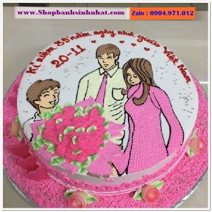 Bánh Kem Tặng Ngày 20/11 - QB26